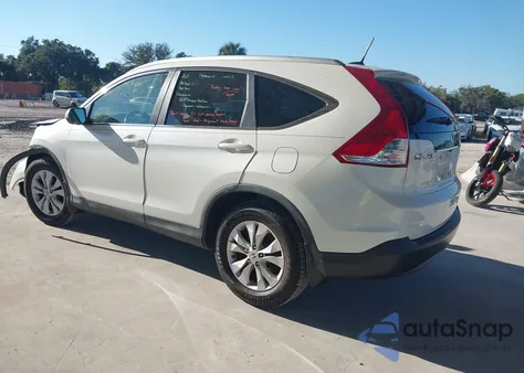 2013 Honda Cr-V Ex-L z USA, uszkodzony, nr VIN 5J6RM3H74DL000208